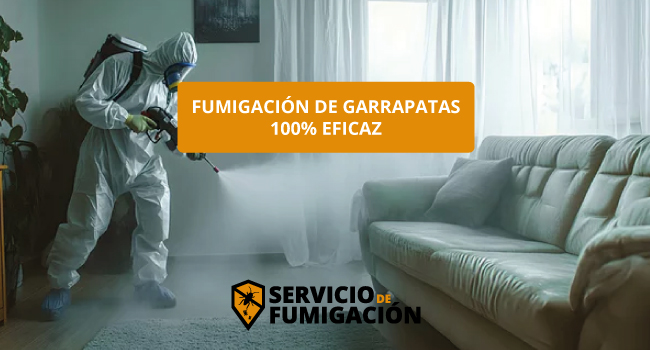 Servicio de Fumigación de Garrapatas 100% Eficaz Galicia